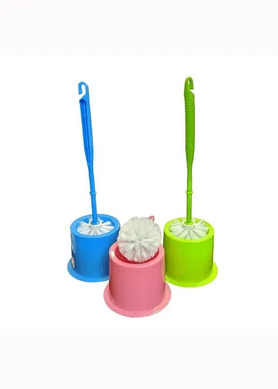 Toilet brush with stand