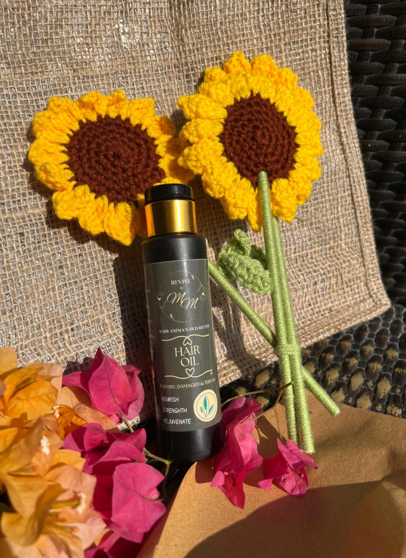 Revive by MM's Organic Hair Growth Oil with Amla, Onion, and Rosemary